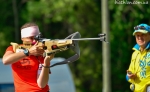 Ukrainian women biathlon team training in Otepaa (July 2014)