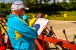 Ukrainian women biathlon team training in Otepaa (July 2014)