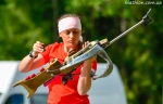Ukrainian women biathlon team training in Otepaa (July 2014)