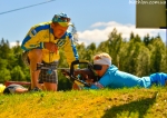 Ukrainian women biathlon team training in Otepaa (July 2014)