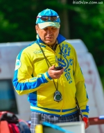 Ukrainian women biathlon team training in Otepaa (July 2014)