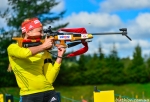 Ukrainian women biathlon team training in Otepaa (July 2014)