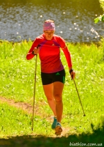 Ukrainian women biathlon team training in Otepaa (July 2014)