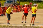 Ukrainian women biathlon team training in Otepaa (July 2014)