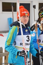 Ridnaun 2015. Iryna VARVYNETS first in sprint