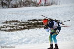 Ridnaun 2015. Iryna VARVYNETS first in sprint