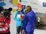 Ridnaun 2015. Iryna VARVYNETS first in sprint