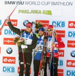 Pokljuka 2015. Pursuits and mass-starts