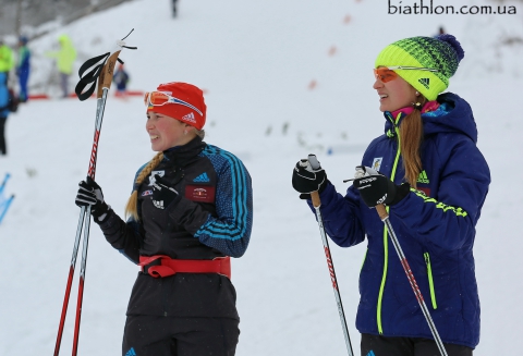 ZHURAVOK Yuliya, BELKINA Nadiia