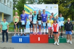 Junior summer championship of Ukraine 2016. Tysovets. Medal ceremony Junior summer championship of Ukraine 2016. Tysovets. Medal ceremony