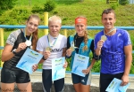 Junior summer championship of Ukraine 2016. Tysovets. Medal ceremony Junior summer championship of Ukraine 2016. Tysovets. Medal ceremony