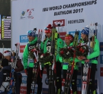Hochfilzen 2017. Mixed relay Hochfilzen 2017. Mixed relay