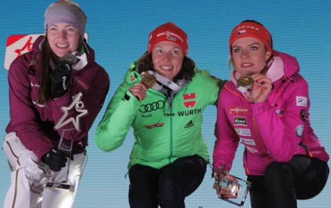 DOMRACHEVA Darya, KOUKALOVA Gabriela, DAHLMEIER Laura