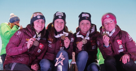 DORIN HABERT Marie, CHEVALIER ANAIS-BOUCHET, BRAISAZ-BOUCHET Justine, AYMONIER Celia