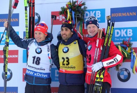 MORAVEC Ondrej, FOURCADE Martin, BOE Johannes Thingnes