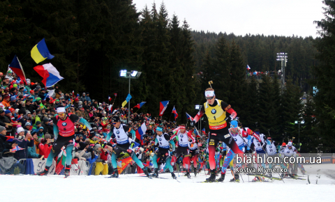 FOURCADE Martin, LOGINOV Alexandr, BOE Johannes Thingnes