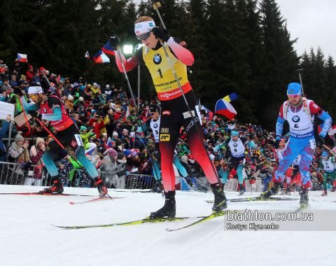 FOURCADE Martin, LOGINOV Alexandr, BOE Johannes Thingnes