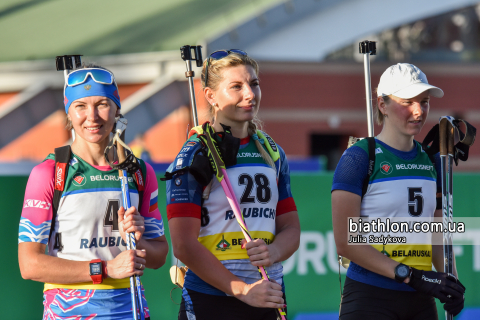 GLAZYRINA Ekaterina, BLASHKO Darya, CHARVATOVA Lucie