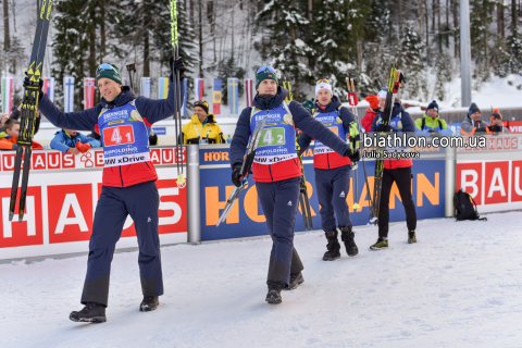 BOE Tarjei, BIRKELAND Lars Helge, CHRISTIANSEN Vetle Sjastad, BOE Johannes Thingnes