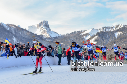 EDER Simon, FOURCADE Martin, BOE Johannes Thingnes