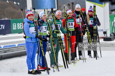 YURLOVA-PERCHT Ekaterina, LESHCHENKO Iryna, HORCHLER Nadine, ZDOUC Dunja, BURTASOVA Evgeniya, KNOTTEN Karoline Offigstad