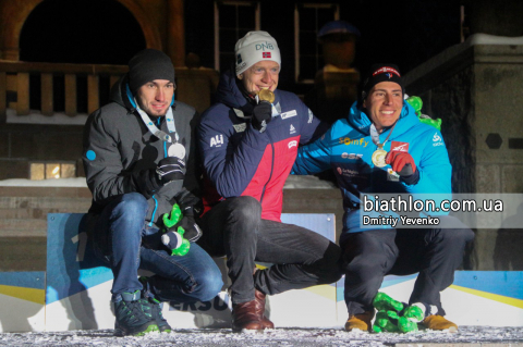 LOGINOV Alexandr, BOE Johannes Thingnes, FILLON MAILLET Quentin