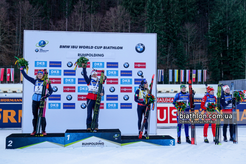 ECKHOFF Tiril, WIERER Dorothea, BATOVSKA FIALKOVA Paulina, OLSBU ROEISELAND Marte, OEBERG Hanna, SOLA Hanna