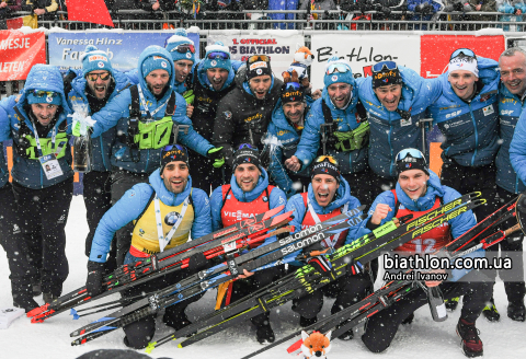FOURCADE Martin, DESTHIEUX Simon, FILLON MAILLET Quentin, JACQUELIN Emilien