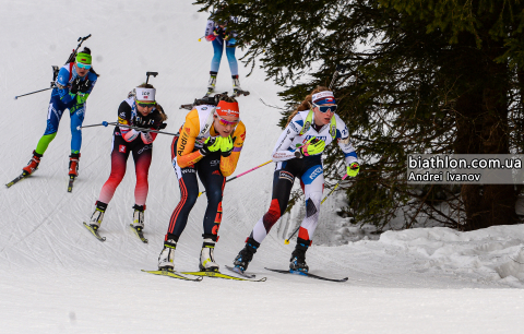 ECKHOFF Tiril, KRUCHINKINA Elena, DAVIDOVA Marketa, HERRMANN-WICK Denise