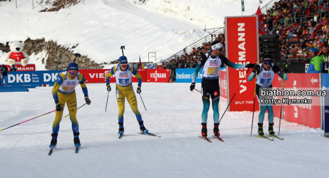 FOURCADE Martin, FILLON MAILLET Quentin, NELIN Jesper, SAMUELSSON Sebastian