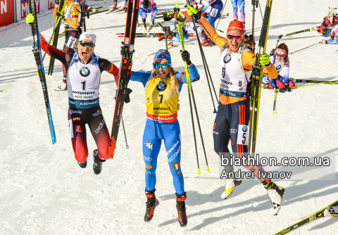 WIERER Dorothea, OLSBU ROEISELAND Marte, HERRMANN-WICK Denise