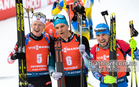 LOGINOV Alexandr, BOE Johannes Thingnes, JACQUELIN Emilien