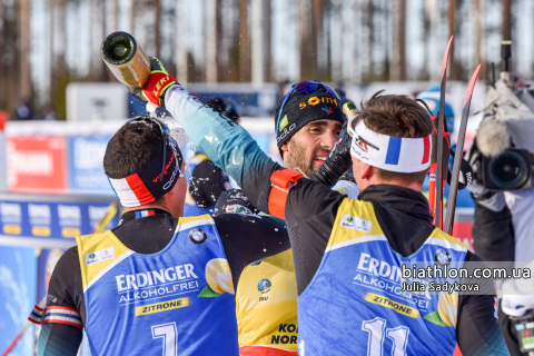 FOURCADE Martin, FILLON MAILLET Quentin, CLAUDE Fabien