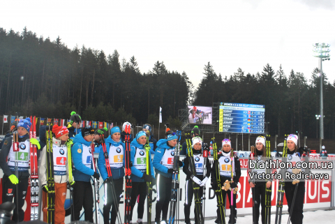 BESCOND Anais, ECKHOFF Tiril, HORCHLER Karolin, CHEVALIER Chloe, BRAISAZ-BOUCHET Justine, HINZ Vanessa, SIMON Julia, TANDREVOLD Ingrid Landmark, KNOTTEN Karoline Offigstad, LIEN Ida