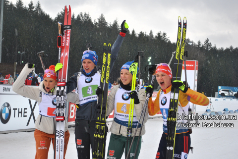 HORCHLER Karolin, PREUSS Franziska, HINZ Vanessa, HERRMANN-WICK Denise