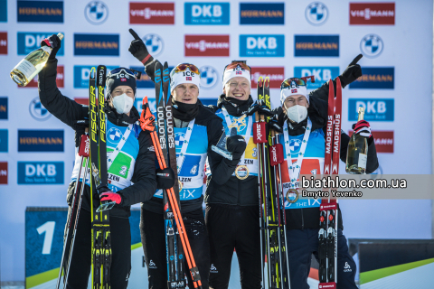 BOE Tarjei, CHRISTIANSEN Vetle Sjastad, BOE Johannes Thingnes, LAEGREID Sturla Holm