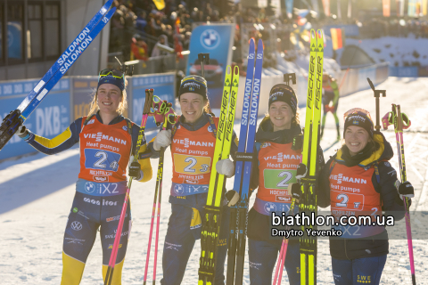 BRORSSON Mona, OEBERG Hanna, MAGNUSSON Anna, OEBERG Elvira Karin