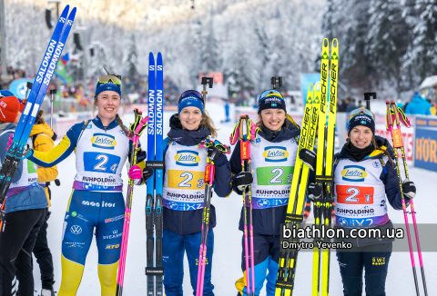 BRORSSON Mona, PERSSON Linn, MAGNUSSON Anna, OEBERG Elvira Karin