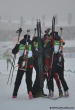 Hochfilzen 2011. Relay. Women