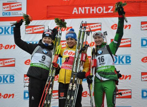 MAKARAINEN Kaisa, NEUNER Magdalena, DOMRACHEVA Darya