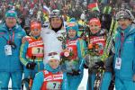 Antholz 2012. Relay. Women