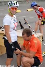 Summer open championship of Ukraine 2012. Sprint. Women