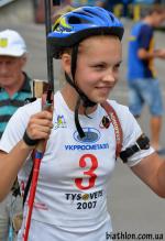 Summer open championship of Ukraine 2012. Sprint. Women