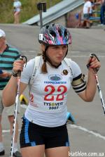 Summer open championship of Ukraine 2012. Sprint. Women