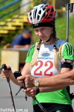 Summer open championship of Ukraine 2012. Pursuit. Women