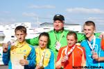 Ufa 2012. Summer world biathlon championship. Junior mixed relay