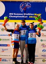 Ufa 2012. Summer world biathlon championship. Sprints