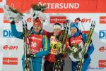 Ostersund 2012. Olena Pidhrushna second in sprint