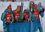 Hochfilzen 2012. Women relay Hochfilzen 2012. Women relay