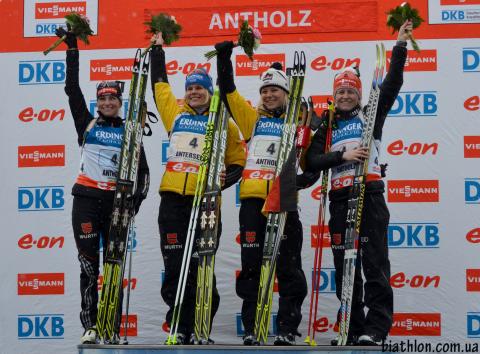 HENKEL Andrea, HILDEBRAND Franziska, NEUREUTHER Miriam, HORCHLER Nadine